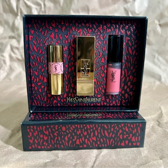 YSL Yves Saint Laurent Mini Lip Set NIB